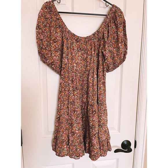 Wild fable puff sleeve mini dress - Picture 6 of 7